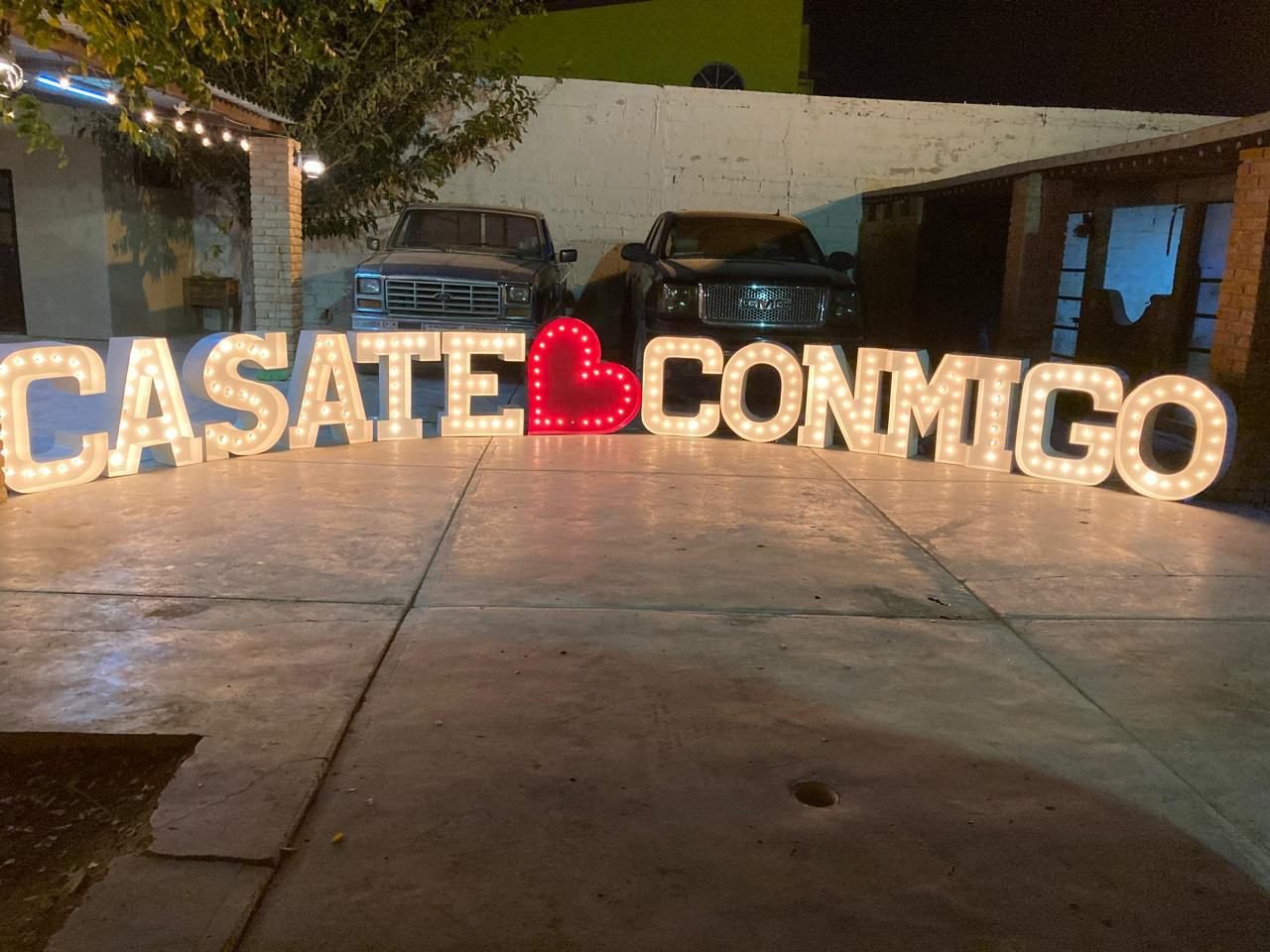 Deko-Eventos letras iluminadas